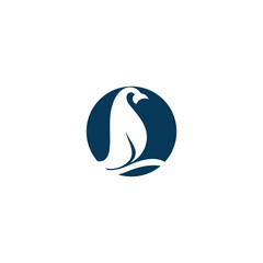 penguin logo vector