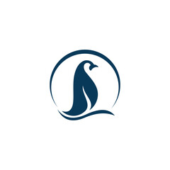 penguin logo vector