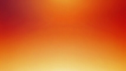Obraz premium Fiery orange and red gradient background reminiscent of a sunset. Perfect for warm, vibrant, and dynamic designs.