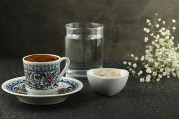 cup of coffee, turkish coffee