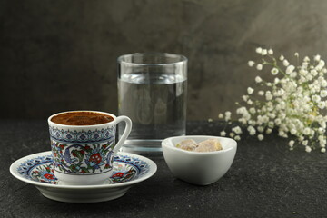 cup of coffee, turkish coffee