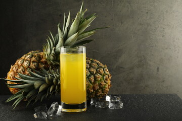 pineapple juice with pineapple