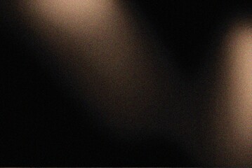 Brown blurry and grain abstract gradient background texture. a design element for wallpaper.