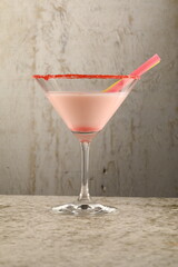 cocktail on the table