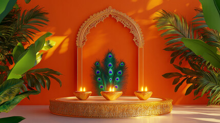 Obraz premium makar sankranti, diwali, lohri indian traditional festival background