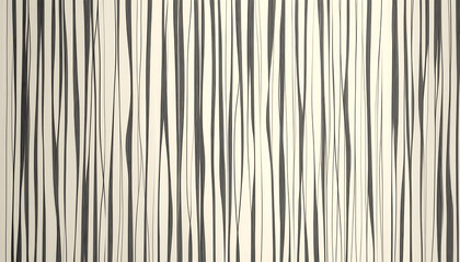 Obraz premium Thin, repeating lines or stripes, either vertical or horizontal, on a neutral background