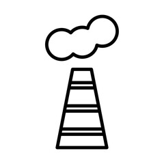 Factory Chimney icon design