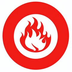 Flammable Substance Pictogram: Symbol for Hazardous and Dangerous Substances