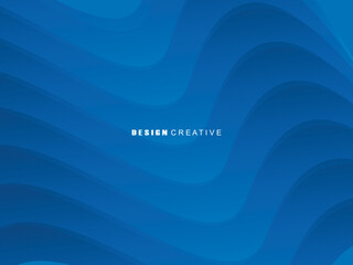 Abstract blue color background. Dynamic shape composition. Blue gradient background vector illustration.