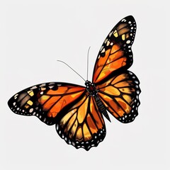 butterfly isolated on white