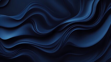 Obraz premium Modern abstract blue wave background design wallpaper