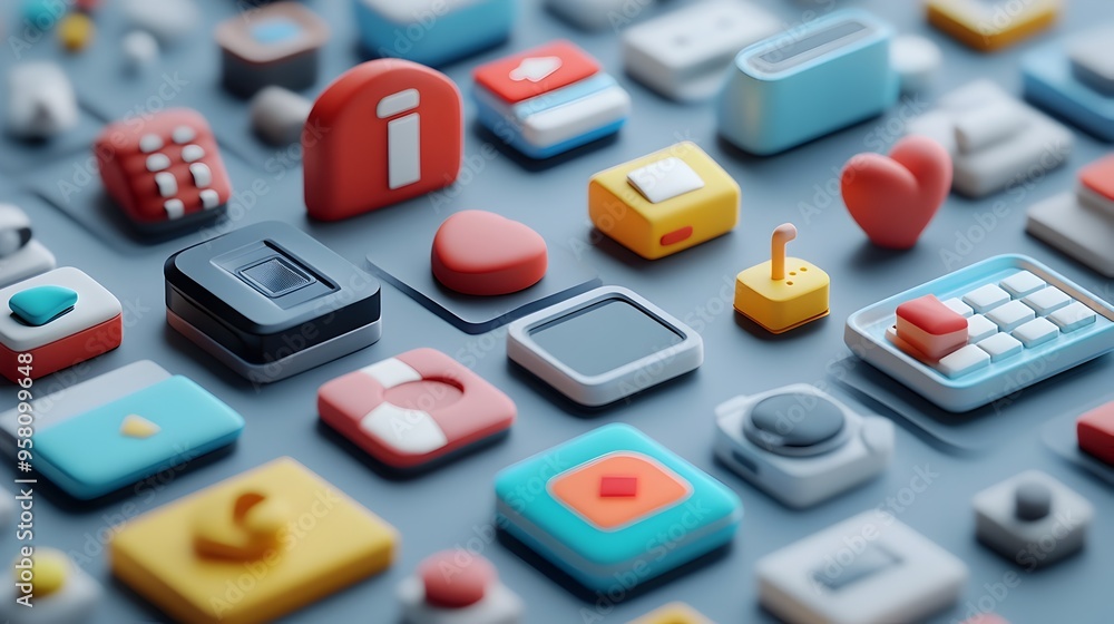 Aufkleber scalable icons with minimalist approach for professional presentations and clean designs