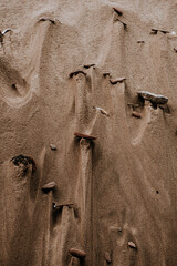 detail of a sand 