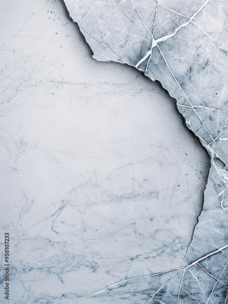 Aufkleber a minimalist background with a subtle marble texture in shades of white and grey, providing an elega
