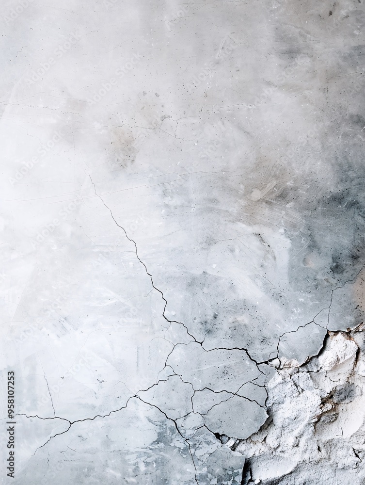 Aufkleber a minimalist background with a subtle marble texture in shades of white and grey, providing an elega