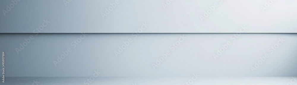 Poster a minimalist background featuring a smooth gradient from light grey to dark grey, creating a sophist