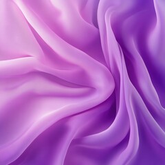 Obraz premium Soft, flowing fabric in beautiful shades of purple, perfect for backgrounds or textile design, adding elegance and charm.