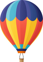Fototapeta premium Colorful hot air balloon
