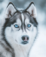 Obraz premium Siberian Husky