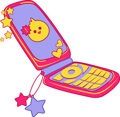 Cute gadget illustration