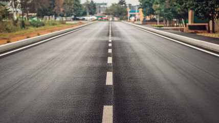 Obraz premium highway in the city