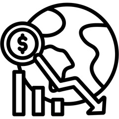 Economy Shock Icon