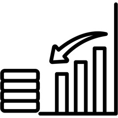 Financial Meltdown Icon