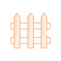 Fence vector icon