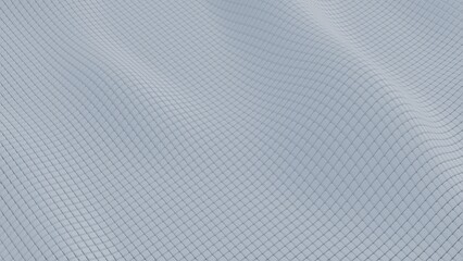 Smooth Wavy Pattern in Soft Light Blue Tones