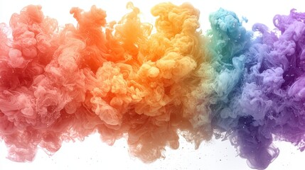 Bold Abstract Background with White Wall and Vibrant Color Contrasts