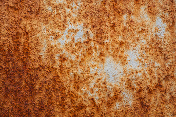 background with rusted metal texture.