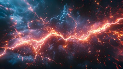 electric lighting, abstract electrical background