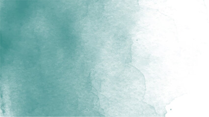 Abstract green watercolor background.Hand painted watercolor. vector