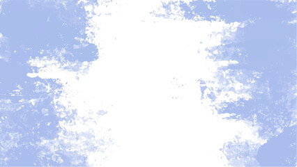 Abstract blue watercolor background.Hand painted watercolor. vector