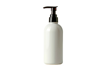 White Plastic Pump Bottle