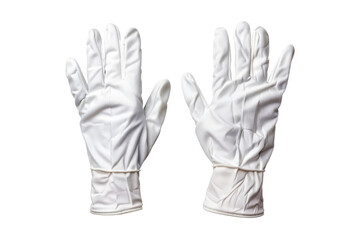 Obraz premium White Cotton Gloves