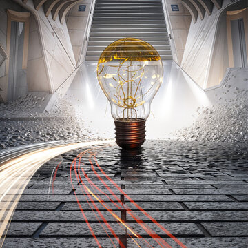 Business Growth Model with Digital Transformation and Marketing Success Concept