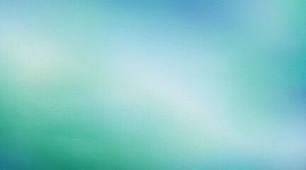 Soft Dreamy Abstract Gradient Background in Blue and Green Tones
