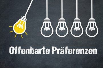 Offenbarte Präferenzen	