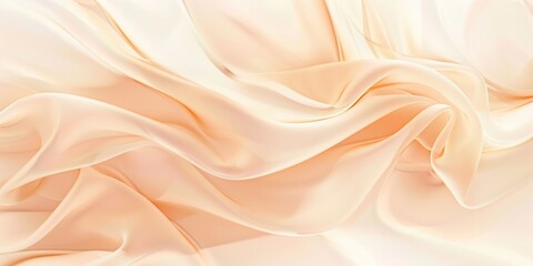 Obraz premium a background with a light, soft gradient from peach to white. The design should be simple and elegant, with a focus on a serene and calming effect