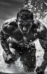 Pushing Limits: Athletes Display of Physical and Emotional Vulnerability in Training