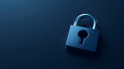 Naklejka premium Cyber security concept image with padlock on circuit board,Abstract technological background on the topic of information security, Abstract lock icon with numbers in the middle of the outline