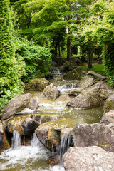 Der Japanische Garten innerhalb des Bonner Rheinauenparks 