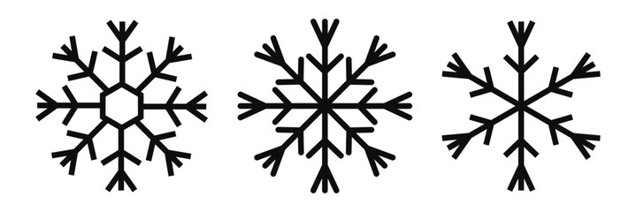 Winter snow vector icon illustration sign. snow icon. 