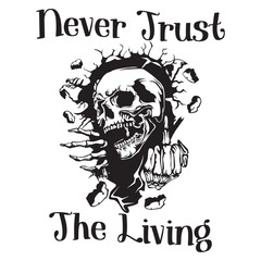 Never Trust The Living SVG