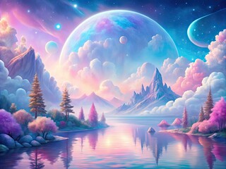 Fototapeta premium Pastel Dreamscapes Imagination