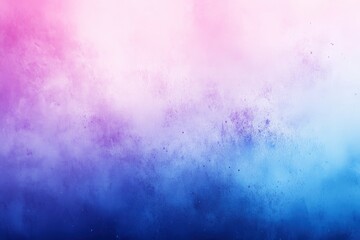 Fototapeta premium Blue Purple White Gradient Blurred with Grainy Noise Texture Background, for art product design, social media, trendy,vintage,brochure,banner , ai