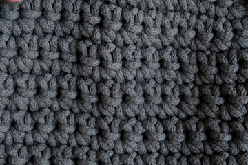 Sweater. Gray sweater. Knitting. Knitted blanket. Knitted scarf. Scarf. Knitted print. Autumn. Winter. Print. Pater. Autumn atmosphere. Winter cold.