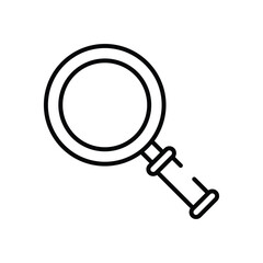 Magnifying Glass vector icon