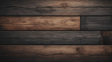 old wooden background with frame